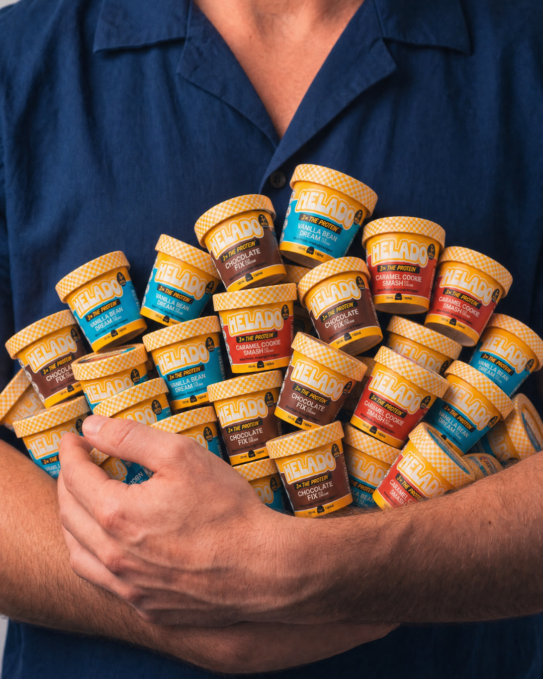 Real ones pillar: an armful of every flavour