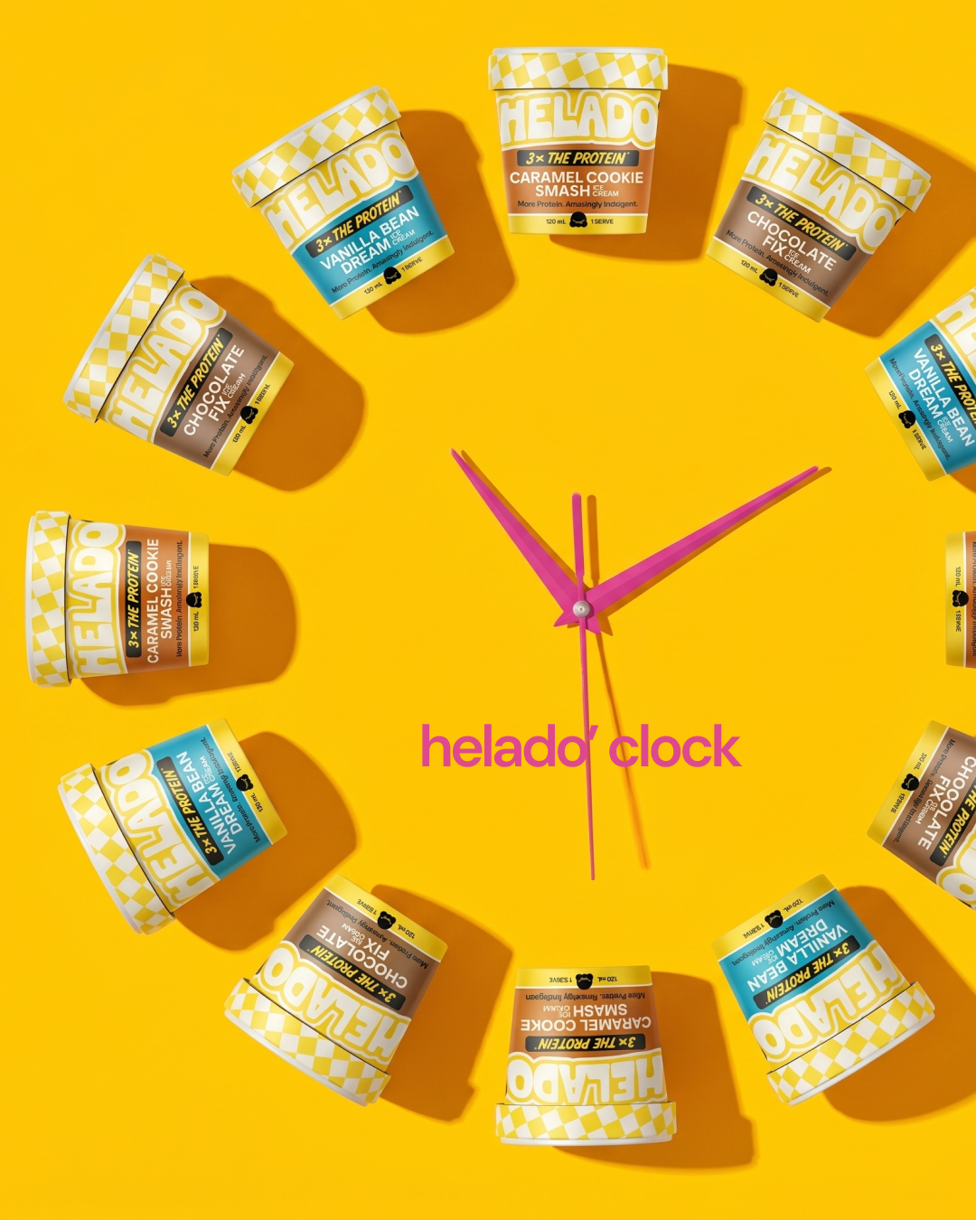 Launch post: helado clock