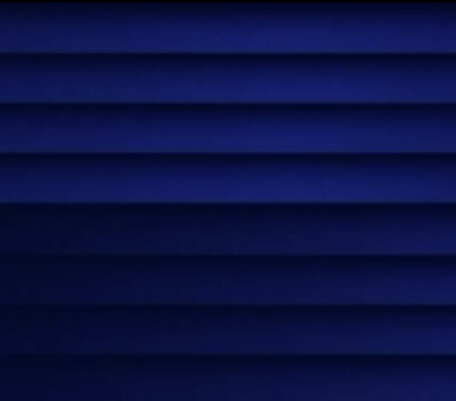 George's lattice artwork: horizontal slats, bright at the top edge, falling to dark at the bottom